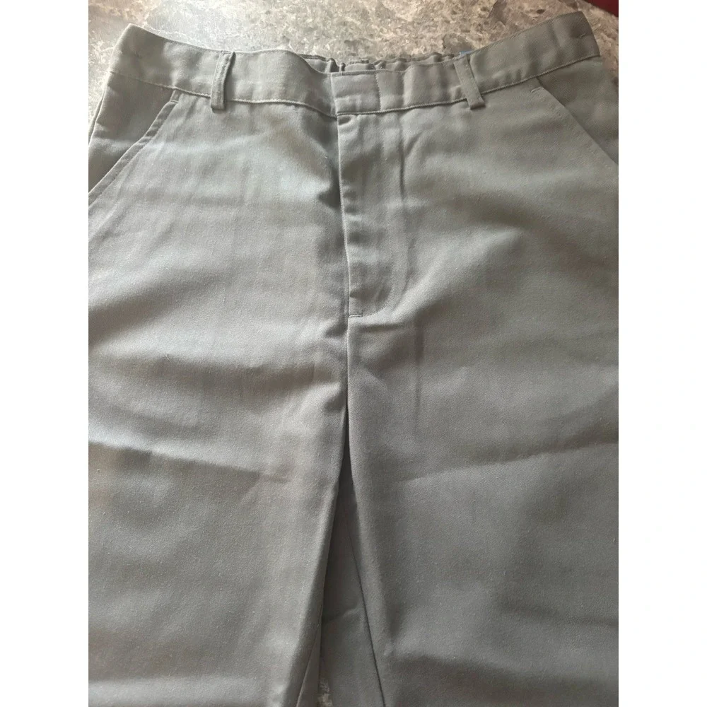 Unik Boys Gray Size 14 Uniform Shorts 10.75